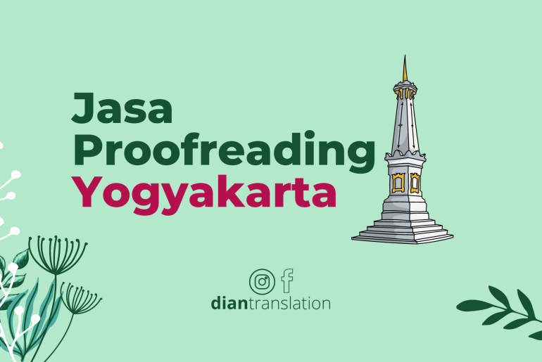 Jasa Proofreading di Yogyakarta Terpercaya Jasa Proofreading di Yogyakarta
