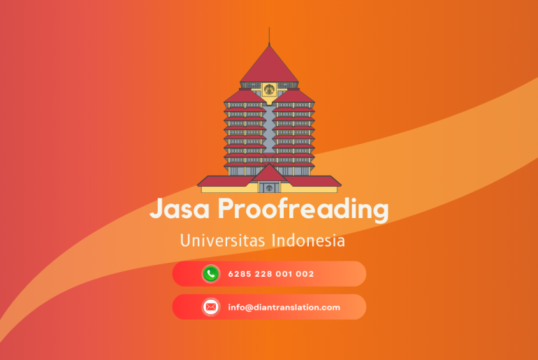 Jasa Proofreading Universitas Indonesia