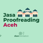 Jasa Proofreading di Aceh