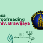 Jasa Proofreading di Universitas Brawijaya