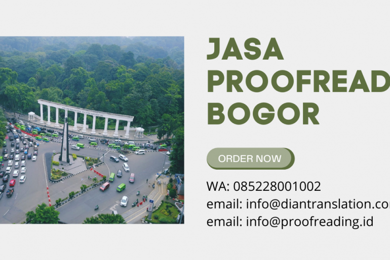 Jasa Proofreading Jurnal di Institut Pertanian Bogor jasa proofreading di bogor