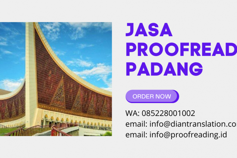 Jasa proofreading di padang