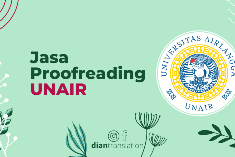 Jasa proofreading Unair Surabaya