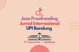 Jasa Proofreading Jurnal di UPI Bandung